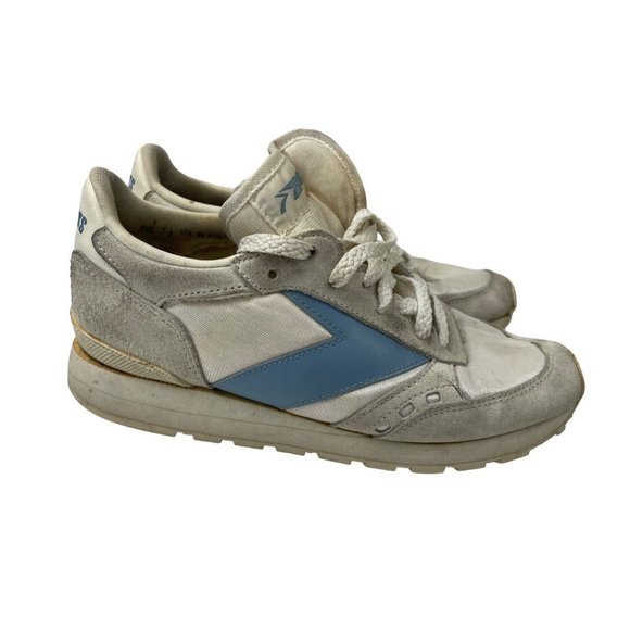 Brooks Shoes - Vintage Brooks Women's Heritage Blue/White Retro Running Shoes Size 7.5